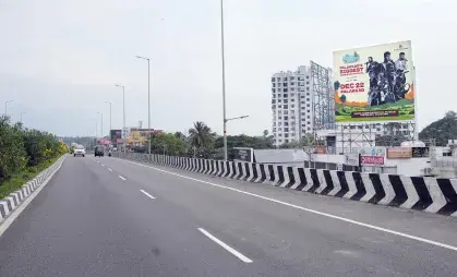 Billboard at Yakkara Overbridge Towards Palakkad Billboard at Yakkara Overbridge Towards Palakkad